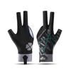 Guantes de Billar Personalizados con Medio Dedo y Tres Dedos, Alta Elasticidad, Salón de Billar Mejorado Especial para Hombres y Mujeres, Deportivos de Billar Transpirables para Zurdos