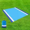 Amazon Popular Transfronterizo Estilo Camping Exterior Esterilla de Playa Tricolor Esterilla de Picnic Mini Impermeable Sin Arena Manta de Playa