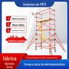 Andaimes isolados de instalação rápida para trabalhos sob tensão, plataformas móveis para construção de energia, estrutura de proteção de instalação rápida