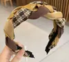 Diadema de Color Bloqueo con Calavera Alta para Mujer, Otoño/Invierno, Aspecto de Alta Gama, Hace que la Cara Parezca Más Pequeña, Diadema, Pinza para el Cabello Elegante y Versátil, No Aprieta la Cabeza, Accesorio para el Cabello