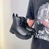 Liquidación de Otoño/Invierno Botas de Cuero para Niños Zapatos de Algodón Zapatos Casuales