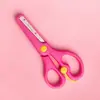 Tijeras Infantiles para Manualidades, Papelería para Niños, Materiales de Arte para Estudiantes de Primaria, Corte de Papel para Jardín de Infancia, Tijeras Seguras de Plástico con Punta Redonda al por Mayor