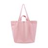 Bolsa Tote de Lona en Blanco Colorida al Por Mayor, Bolsa Tote de Algodón Twill, Bolsa de Compras Personalizada para el Hombro con Cremallera, Bolsa de Lona