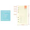 Caderno Refilável A5 com 6 Furos 100g B5 com 9 Furos Pasta A4 com 4 Furos Papel Refilável Perfurado para Uso Profissional