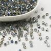 100 contas de diamante de 3 mm AAA top DIY contas soltas de cristal contas pontiagudas joias de duas pontas acessórios de contas