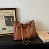 Bolsa de Mão Tecida Grande Capacidade Estilo Coreano para Mulheres 2026 Nova Chegada Primavera Moda Popular para o Dia a Dia Ombro Único Bolsa de Axila
