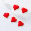 Accesorios Transfronterizos de Esmalte Multicolor, Colgantes Pequeños Sencillos en Forma de Corazón, Lindos Collares y Pulseras Hechos a Mano, Accesorios