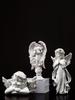 Figura de angelito de estilo europeo retro, adornos artísticos, estatuas de yeso, modelos decorativos
