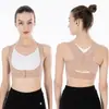 Sutiã Modelador de Costas Retas Estilo Verão para Mulheres, Corretor de Postura, Peça Modeladora, Suporte para os Seios, Reunião dos Seios Laterais, Anti-Corcunda