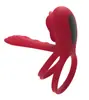 Xiangmuyuan Electronics Anillo Vibratorio de Segunda Generación Transfronterizo Anillo para Pene con Control Remoto Inalámbrico Anillo Doble Resonante Juguete para Adultos