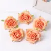 Ins Estilo Escandinavo Rosa Flor Artificial Cabeza de Flor Falsa Hecho a Mano DIY Pasador Tocado de Flor Material para Bolso Gu Mei Tong
