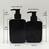 En stock botella de 150 ml botella de champú de 200 ml botella de plástico cabeza de bomba botella de loción botella de desinfectante de manos material de embalaje