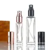 Botella de Perfume de Vidrio 5ml10ml20ml Botellas Pequeñas de Muestra de Perfume Botella de Spray Cosmético Portátil de Viaje Botella Vacía