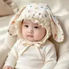 Turbante de Bebé para Primavera y Otoño Gato Lindo Sombrero Protector de Fontanela para Recién Nacidos Sombrero de Bebé Transpirable para Niños y Niñas Meses Pequeños