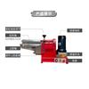 Máquina de cola pequena e potente com velocidade ajustável para mesa Máquina de cola amarela Máquina de aplicação de cola Máquina de cola Embalagem de caixa de couro Bolsa