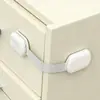 Trava de Segurança Multifuncional Doméstica para Crianças para Gavetas, Armários de Cozinha, Vasos Sanitários, Geladeiras, Trava de Proteção para Bebês, Trava Manual Anti-Pinch