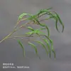 Brotos de junco galho alto botões de salgueiro decoração suave plantas verdes estilo floresta materiais florais casamento jardim Monet decoração paisagismo de fundo