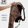 Ventas Directas de Fábrica Superventas Transfronteriza Lencería Talla Grande Estampado de Leopardo Sexy Europeo y Americano Soporte Suave Cómodo Transpirable Sujetador sin Aros