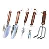 Ganhai Tools Set de Jardinería de Playa Cultivo de Flores Pala de Acero Inoxidable Azada Pala Herramientas para Flores Pala Pequeña
