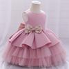 Amazon Vestido Europeu e Americano para Bebê de Um Ano Menina Bebê Fofo Vestido de Bolo de Princesa Infantil Pequeno e Médio Vestido de Aniversário Vestido