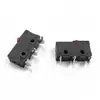 Microinterruptor de 3 pines KW4A KW12 125 250V KW11-3Z con palanca, con rodillo, palanca curva