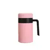 Caneca com cabo de pintura flocos de gelo personalizada, caneca de água executiva, caneca de escritório de presente de luxo, xícara de chá, caneca térmica de aço inoxidável 316