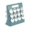 Frascos de Especias al por Mayor en Stock, Sellados y a Prueba de Humedad, Estante de Almacenamiento para el Hogar, Botellas de Vidrio para Especias, Botellas de Vidrio para Condimentos, Frascos para Sal y Azúcar