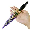 Periféricos de Juego Valorant Armas Contrato Intrépido Cuchillo Singularity Modelo de Arma de Metal Juguete Adornos Hecho a Mano