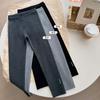 Pantalones Nuevos de Primavera para Niños Estilo Coreano Algodón Puro Ajustados Casuales de Estudiante Leggings para Niñas