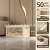 Armário de armazenamento, armário de armazenamento dobrável, armário de armazenamento para sala de estar doméstica, não requer montagem, armário de brinquedos para crianças, armário organizador de plástico