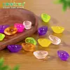 Paisaje en miniatura, creativo que brilla en la oscuridad, colorido, lingotes pequeños con forma de amuleto de la suerte, artículos decorativos para manualidades, accesorios de bolsa sorpresa, adornos navideños en miniatura