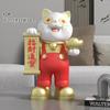 Adornos creativos de gato de la fortuna, gato de la fortuna, recepción, cajero, regalo de acompañamiento para la apertura, inauguración de casa, nuevo hogar, decoraciones para mueble de TV