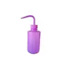 Botella de Limpieza de Plástico, Botella de Limpieza con Pico Curvo, Botella de Riego para Suculentas, Botella Exprimidora, Botella de Limpieza para Pestañas