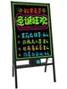 Quadro Eletrônico LED Quadro Fluorescente Barraca de Feira da Noite Placa de Publicidade Piscante Escrita à Mão Outdoor Recarregável Placa Luminosa de Caracteres