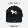 Gorra de Béisbol Bordada de Caballo Pequeño Ins Estilo Coreano 2026 Nuevo Modelo Unisex Versátil Gorra de Pico Que Hace que la Cara Parezca Más Pequeña