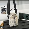 Bolsa Transversal 2025 Nova Moda Esportiva com Cordão para Celular Leve Fashionável para Deslocamento Lazer ao Ar Livre Bolsa Feminina