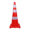 Cone de Estrada Protetor 70cm Cone Refletivo 90cm Cone de Sorvete Cone de Isolamento Cone Especial em Forma de Cone para Construção em Alta Velocidade Barreira de Estrada