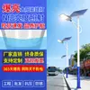 Nuevo Proyecto de Luminaria Solar Rural Modelo de Poste Alto de 6.8m Luminaria de Calle Nuevo Estilo Chino Antigua Lámpara de Iluminación Solar para Exteriores