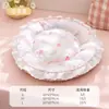 Tapete para Cachorro Primavera e Verão com Almofada Color-Blocking, Tapete para Cachorro Impermeável e Resistente ao Desgaste com Desenho Animado, Cama para Gato Pet