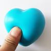 En Stock Envío Mismo Día Bola Antiestrés de Espuma PU en Forma de Corazón, Bola para Aliviar el Estrés con Forma de Corazón, Adecuada para Donación de Sangre y Salones de Belleza