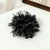Goma para el pelo de Malla con Lazo de Pedrería para Mujer Estilo Lujo Ligero de Alta Gama Goma para el Cabello Cola de Caballo Baja Moño Accesorio para el Cabello Cuerda para el Cabello
