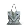 6 de Marzo Bolso de Tachuelas Colorido Estilo Japonés Geométrico Tridimensional Plegable Mate Tote Bolso de Hombro Bolso para Viajes Cotidianos Macaron