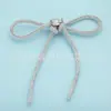 Venta Caliente Transfronteriza No. 6 Broches de Pinza para el Cabello de Lazo con Pedrería Hechos a Mano Accesorios DIY Materiales para Zapatos Accesorios para Bolsos