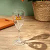 Copas de plástico transparente con pie, hechas a medida OEM, adecuadas para fiestas de cumpleaños, copas de champán resistentes a la rotura, regalos corporativos, copas de vino de plástico, para ventas transfronterizas
