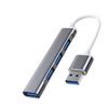 Estação de encaixe USB 3.0 adaptador sem fio multiporta tipo c computador mouse teclado adaptador expansor de disco U