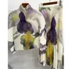 Pedido Pequeño, Retorno Rápido, Modificación de Ropa, Modificación de Estilo, Modificación de Talla, Procesamiento de Traje de Falda, Conjunto de Dos Piezas de Moda de Gama Alta para Mujer