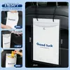 Bolsa de Basura Colgante para Coche, Bolsa de Limpieza con Cordón Especial Engrosado para Coche, Bolsa de Almacenamiento de Artículos de Alta Gama para Coche