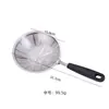 Escumador de Aço Inoxidável Modelo Novo 26 Anos, Peneira Grande Espessada de Grau Alimentício para Cozinha para Macarrão e Dumplings, Colher com Malha Filtrante