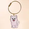 Caixa de Armazenamento Transparente para Pelo de Gato Charm Gashapon Cápsula de Armazenamento de Pelo de Gato Bolsa Coleção Comemorativa Pingente de Chaveiro