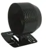 Copa de instrumento para automóvil Soporte de instrumento único 2 pulgadas 52 mm Cubierta de instrumento de copa de instrumento de grano de carbono negro